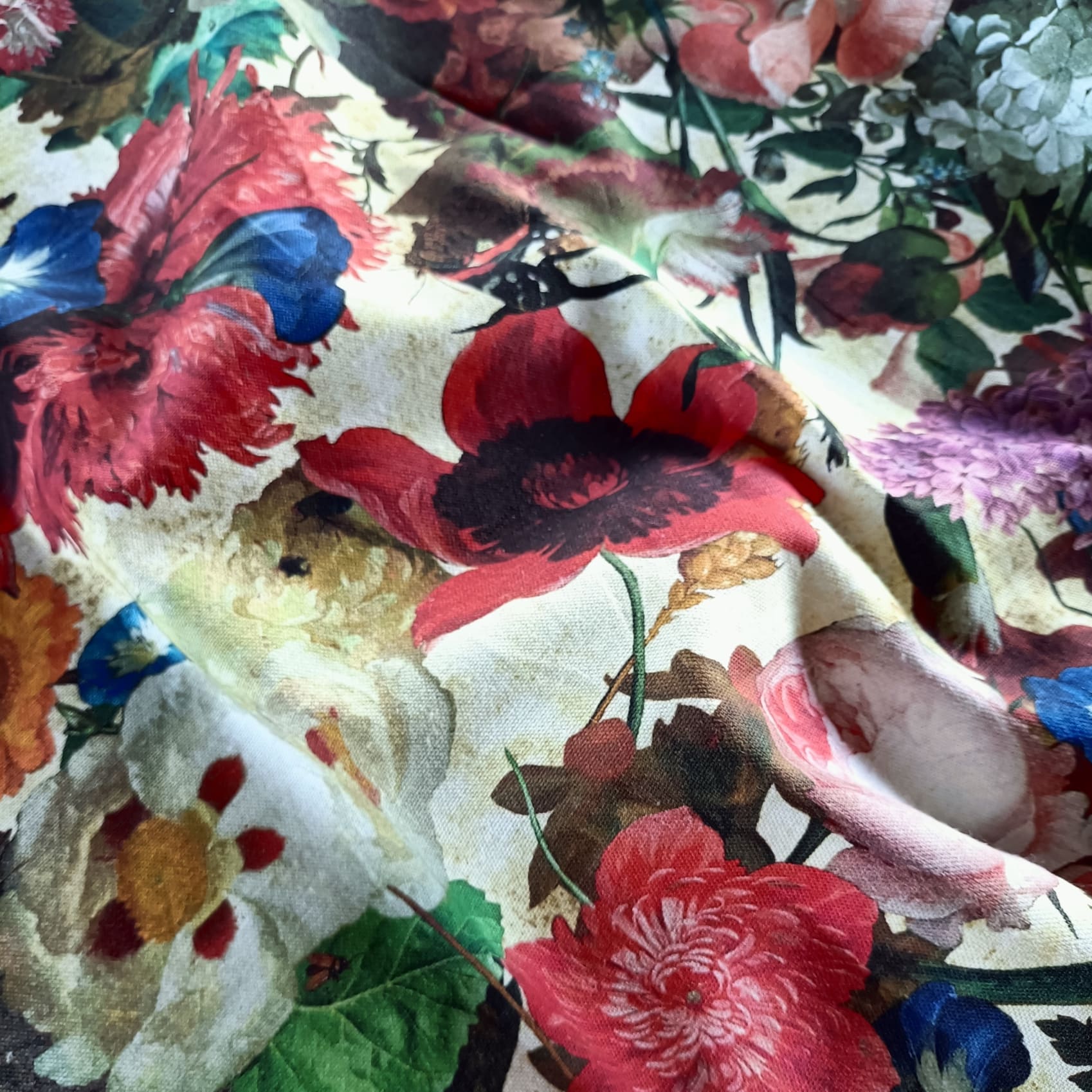 tessuti a fiori stampati per arredamento sedie, pouf, sgabelli e divani in cotone panama ideale per ristornati e bar