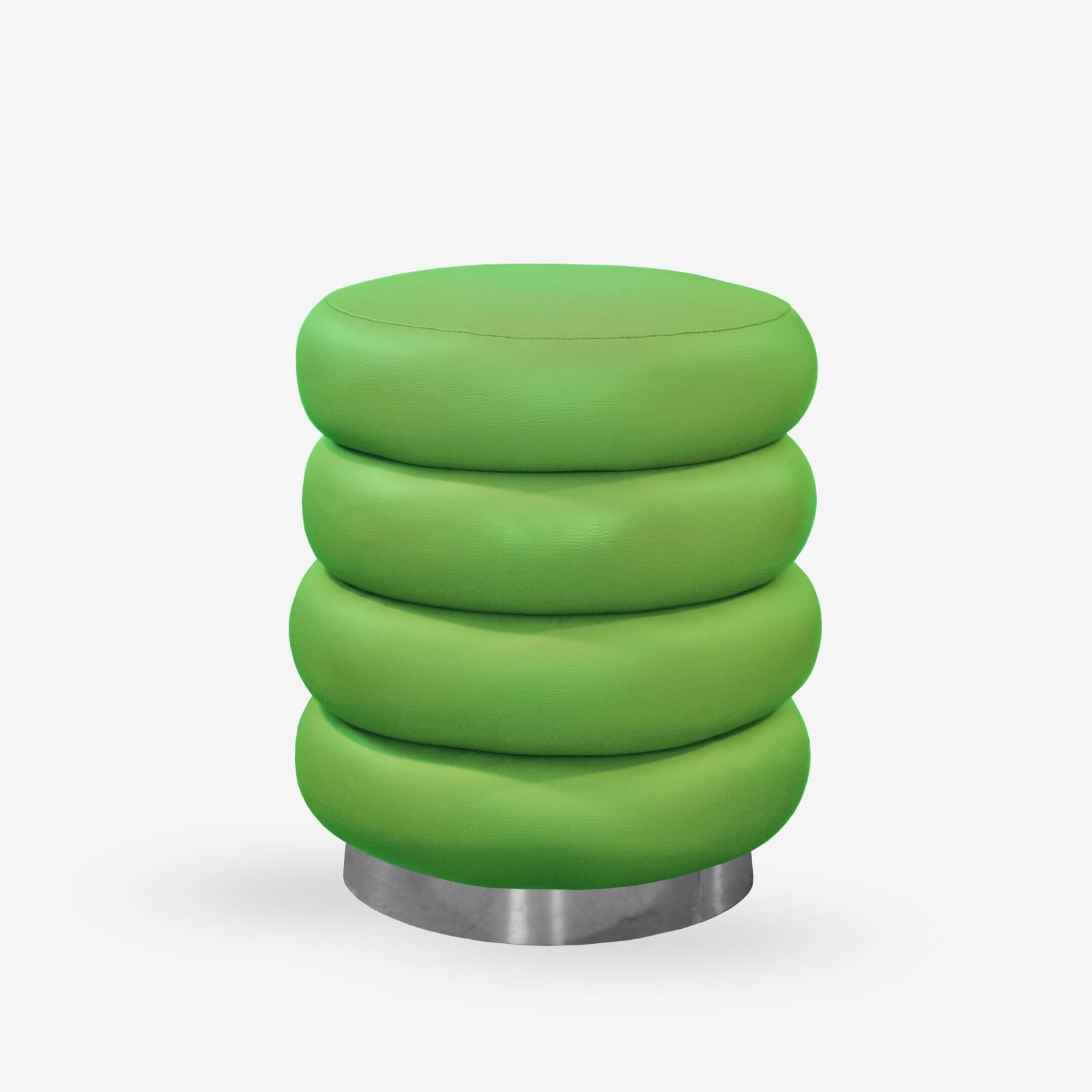 pouf-in-ecopelle-verde-personalizzabile-per-arredamento-contract-ristoranti-e-alberghi